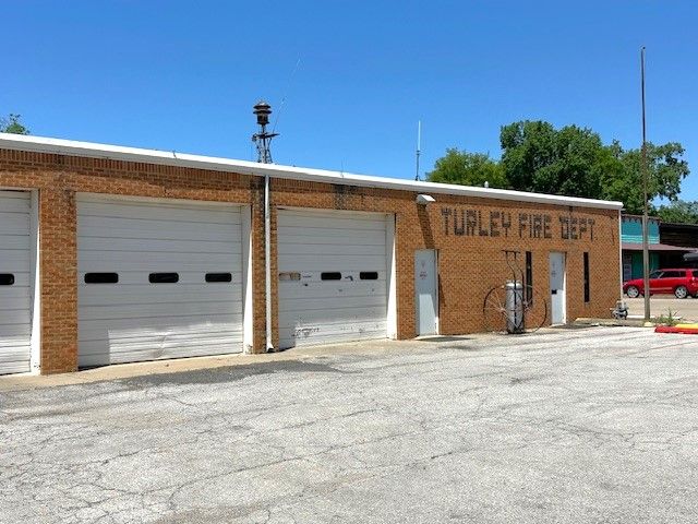 Turley Fire Department building in Turley, Oklahoma